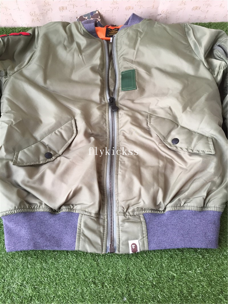 Green Bape Bomber